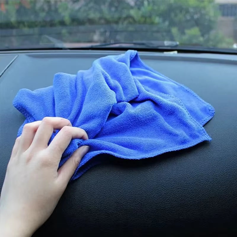 Microfiber Towels for Car Wash and Household Cleaning - 1 to 20 Pack Auto Detailing and Polishing Cloths