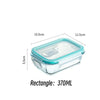 Borosilicate GlassHigh  Lunch Box Microwave Heating Sealed Bento Boxes Fresh-keeping Soup Snacks Fruit Sealed Insulation Box