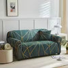 Flower Printed Elastic Sofa Cover - Antidirt Spandex Furniture Protector for Bedroom, Office, and Living Room Decor