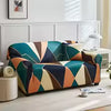 Flower Printed Elastic Sofa Cover - Antidirt Spandex Furniture Protector for Bedroom, Office, and Living Room Decor