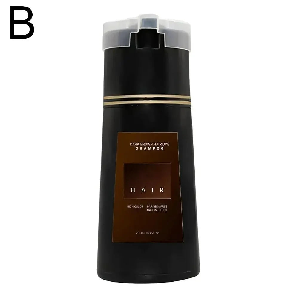 Nova Hair Dye Shampoo, Nova Hair Instant Dye Shampoo,For Women And Men 200ml