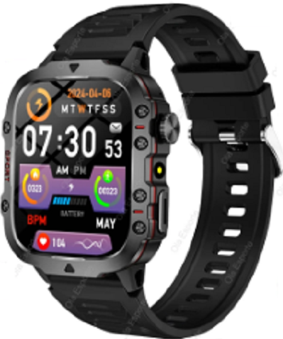 Original Men Smartwatch, Flashlight Bluetooth Call, Fitness Clock