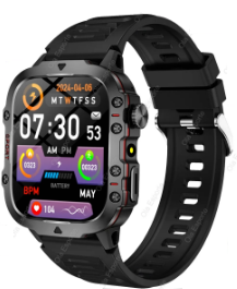 Original Men Smartwatch, Flashlight Bluetooth Call, Fitness Clock