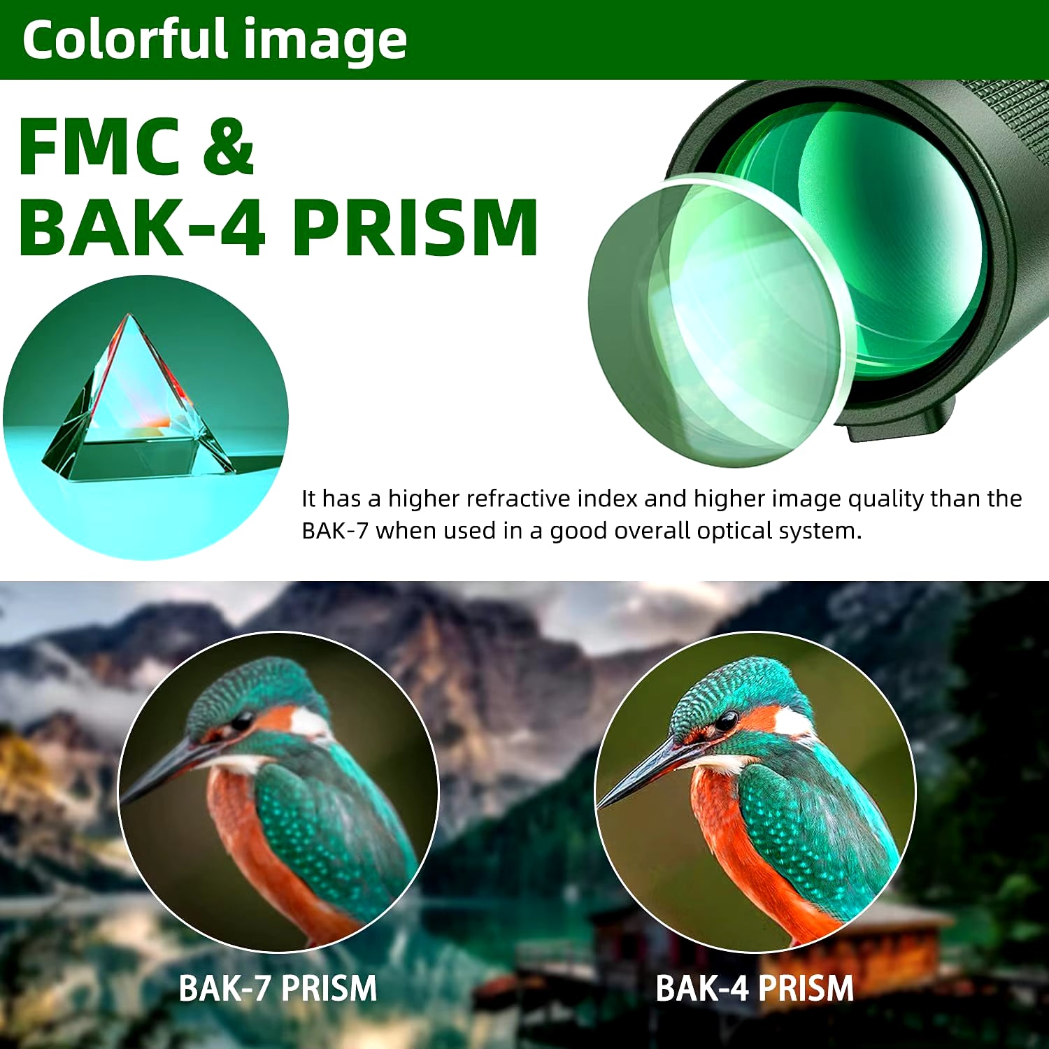 80x100 HD Binoculars with Smartphone Stand and Tripod - High-Power Long-Range Monocular for Camping and Outdoor Tourism