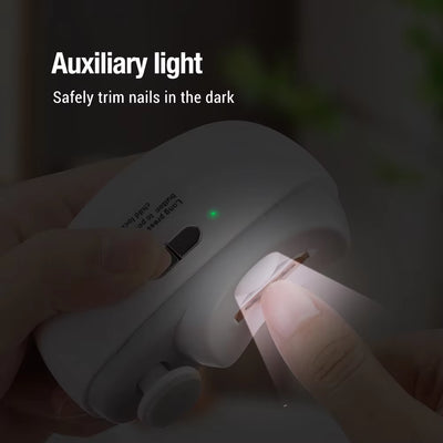 Multifunctional Electric Nail Clipper and Grinder - Portable Automatic Manicure Tool for Grinding and Polishing