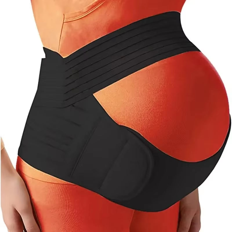 Maternity Support Belly Band - Adjustable Waist Care Belt for Pregnant Women