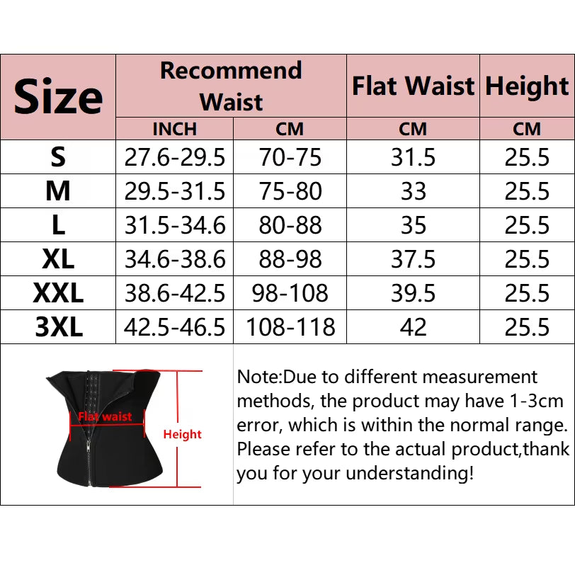 Women's Tummy Control Waist Slimming Belt - Weight Loss Waist Trainer and Body Shaper Corset for Enhanced Fitness and Support