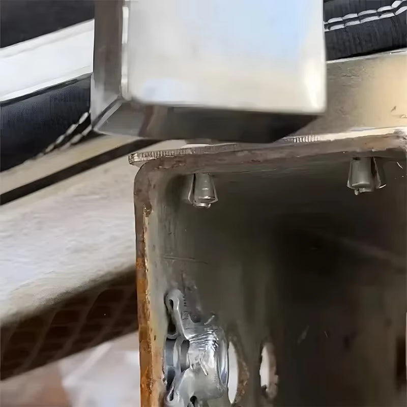 100-Piece Hammer Drive Expansion Rivets - Aluminum Nail Head Percussion Fasteners for Tapping Applications