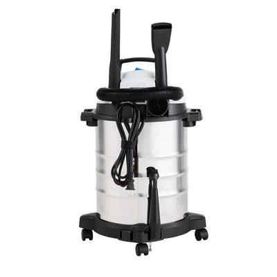 6-Gallon 5 Peak HP Stainless Steel Wet/Dry Vacuum with Complimentary Car Cleaning Kit