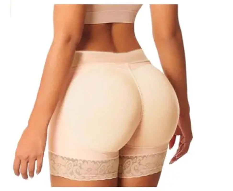 High-Waisted Women's Butt Lifter Shaper Panty with Padded Underwear for Enhanced Curves and Tummy Control
