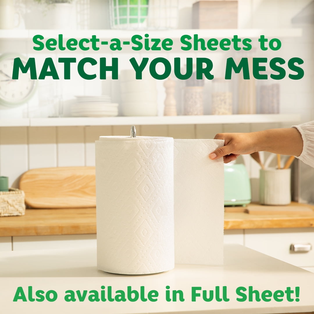 Select-A-Size Paper Towels, 8 Triple Rolls, White - CommunityRateLLC