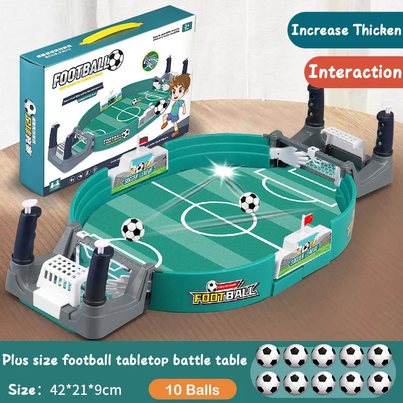 Portable Soccer Table for Family Gatherings - Interactive Football Board Game for Kids and Outdoor Fun