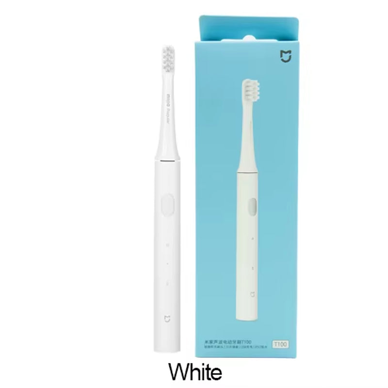 Mijia T100 Sonic Electric Toothbrush - Cordless, USB Rechargeable, Waterproof, Ultrasonic Automatic Design