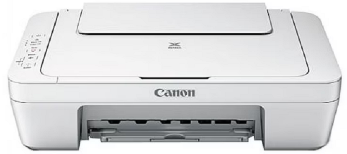 Canon PIXMA MG2522 wired all-in-one color inkjet printer with copier and scanner functions.