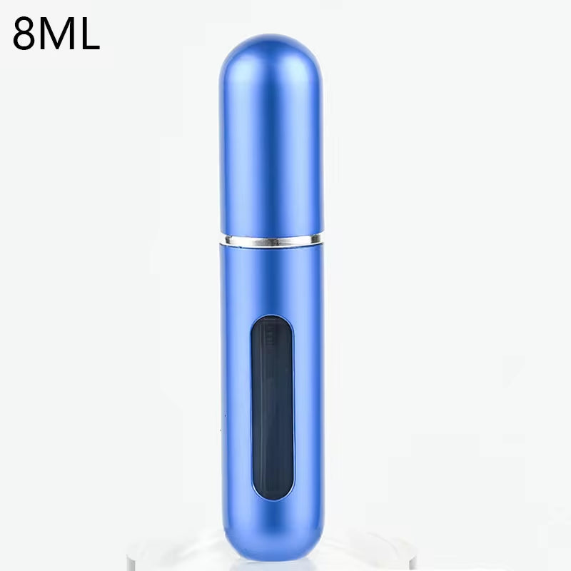 8/5Ml Portable Perfume Atomizer - Mini Aluminum Refillable Spray Bottle for Cosmetics and Travel