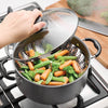 Primaware 18 Piece Non-Stick Cookware Set, Steel Gray - CommunityRateLLC