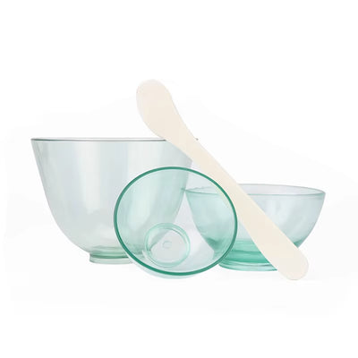 Dental Professional Transparent Flexible Rubber Mixing Bowl - Available in Small, Medium, and Large Sizes for Oral Whitening Procedures