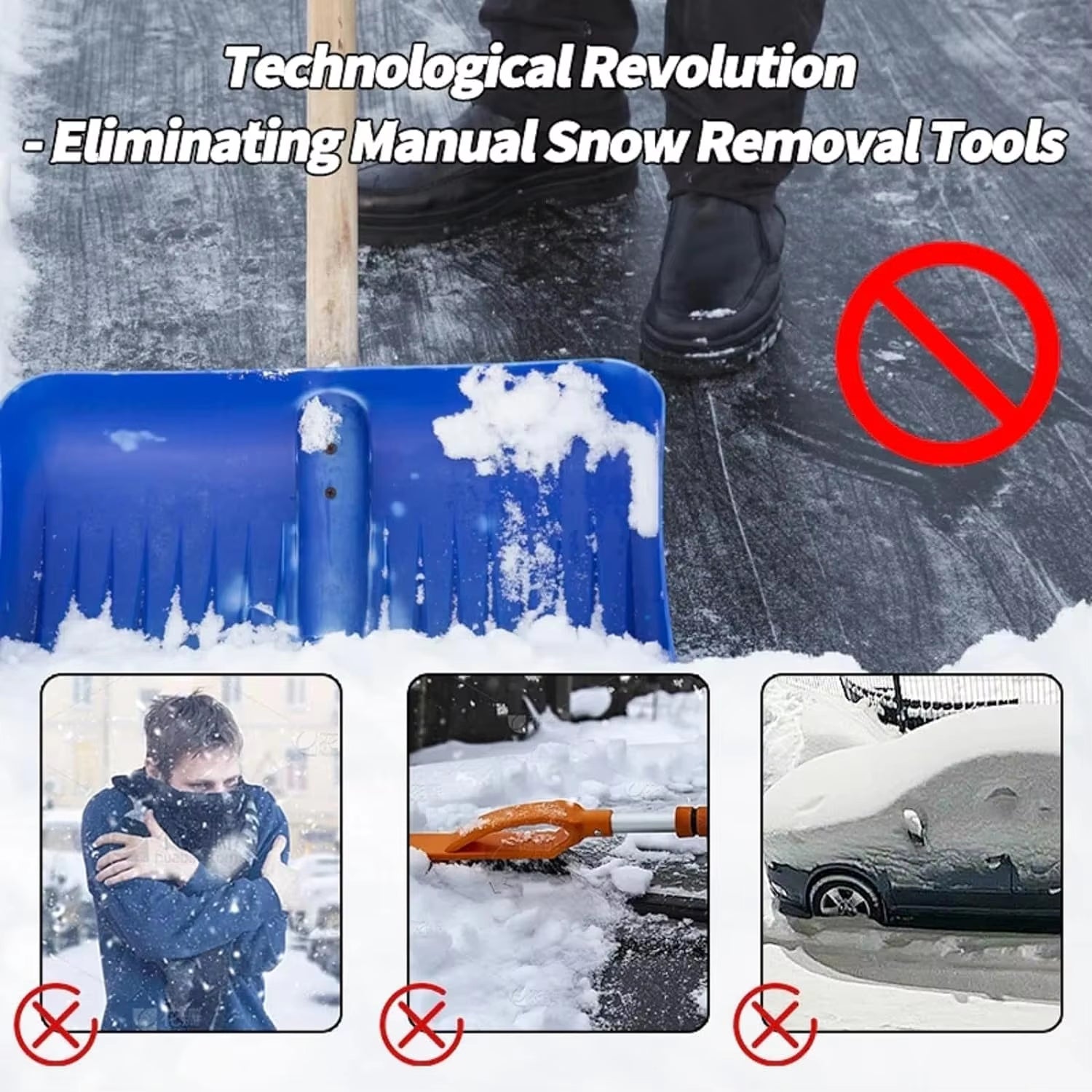 Portable Vehicle Microwave Deicing Device with Solid Aromatherapy Car Diffusers for Antifreeze and Snow Removal in Autos and Trucks