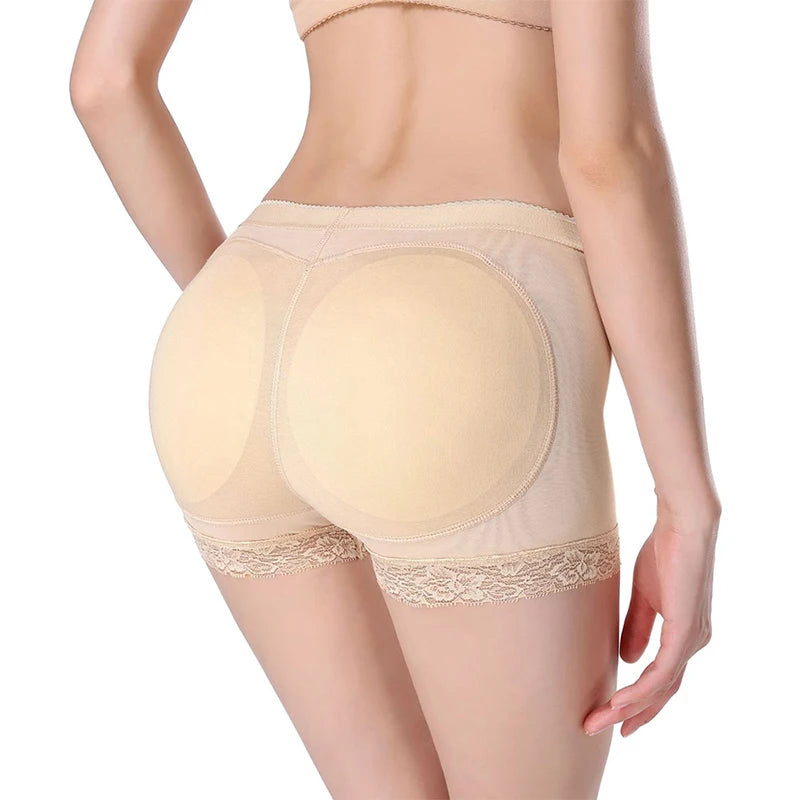 High-Waisted Women's Butt Lifter Shaper Panty with Padded Underwear for Enhanced Curves and Tummy Control