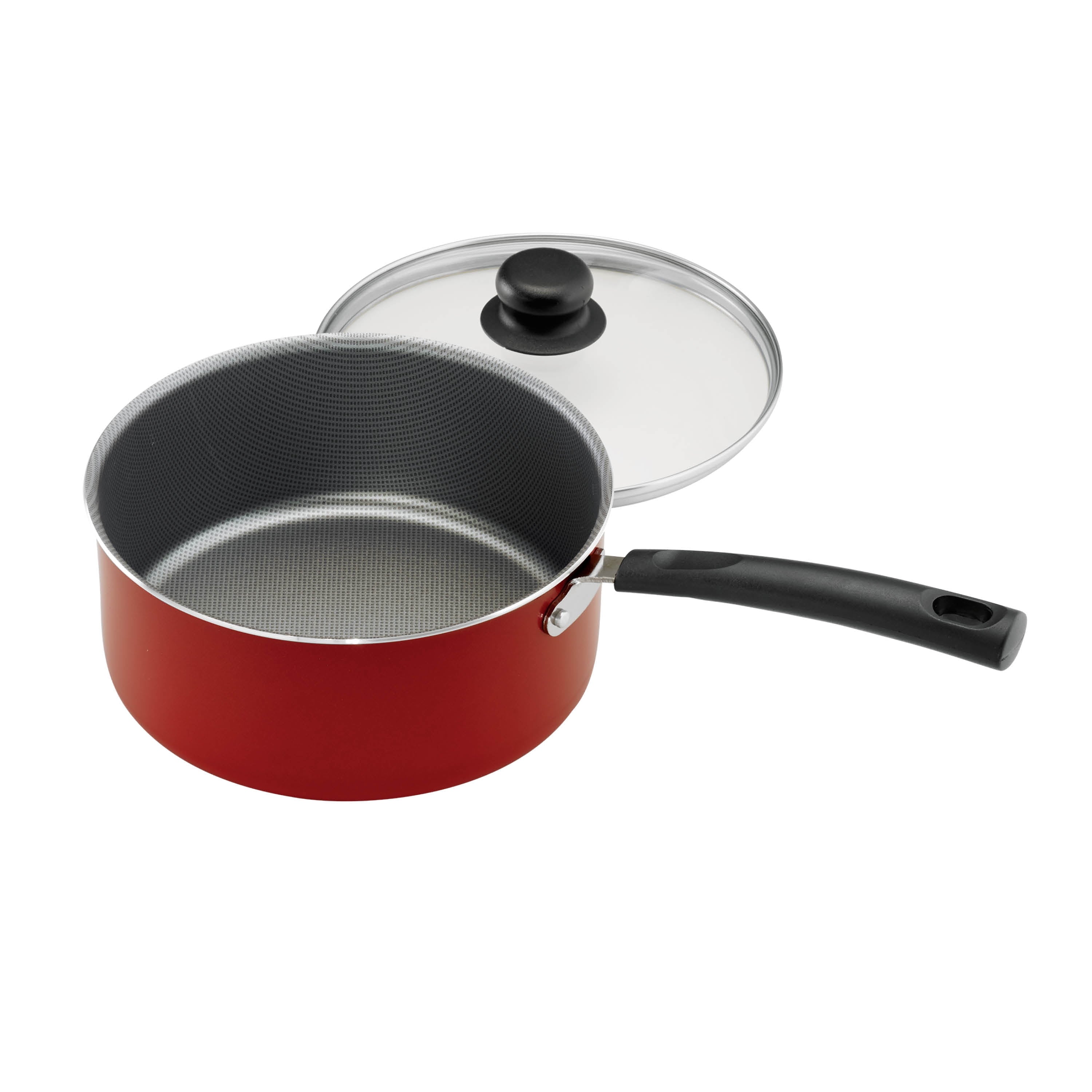 Primaware 18 Piece Non-Stick Cookware Set, Red - CommunityRateLLC