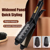 Dual-Function Hair Straightener and Curler with Constant Temperature Control and Four Heat Settings