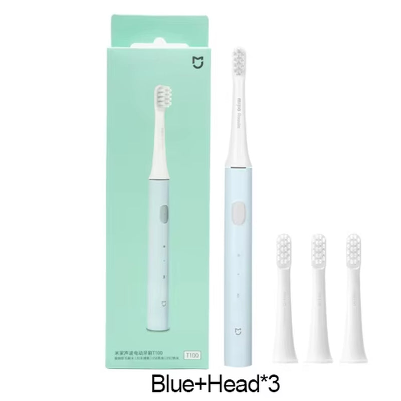 Mijia T100 Sonic Electric Toothbrush - Cordless, USB Rechargeable, Waterproof, Ultrasonic Automatic Design
