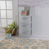 3 Drawer Weave Tower Plastic, Cement - CommunityRateLLC