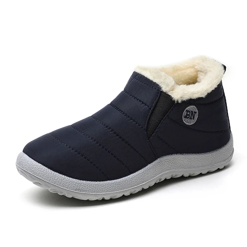 Women's Waterproof Winter Boots with Warm Fur Lining - Ankle Snow Footwear for 2023