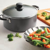 Primaware 18 Piece Non-Stick Cookware Set, Steel Gray - CommunityRateLLC