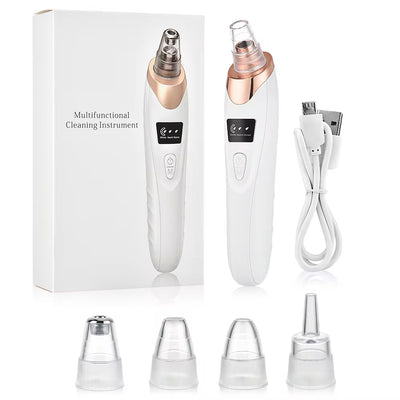 Electric Blackhead Remover Vacuum - Deep Cleansing Pore Cleaner for Facial Skin Care