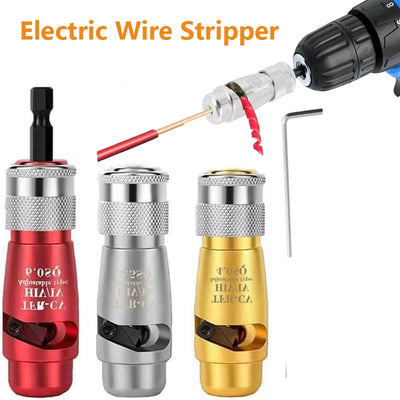 Electric Wire Stripper - High-Speed Wire Stripping Tool for Power Drill Drivers