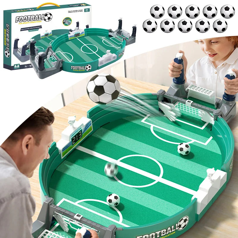 Portable Soccer Table for Family Gatherings - Interactive Football Board Game for Kids and Outdoor Fun