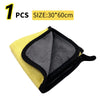 Microfiber Car Wash Towel - 30x30 cm (60 cm) Detailing and Drying Cloth with Hemmed Edges for Superior Car Care
