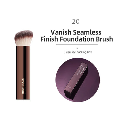 Professional Makeup Brush Set for Powder Foundation, Concealer, Blusher, Bronzer, Eye Shadow, Eyebrow, Eyeliner, and Sculpting
