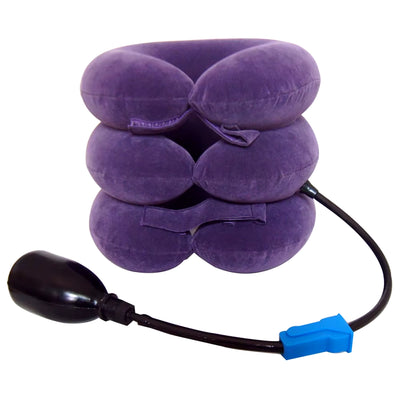 Inflatable Cervical Traction Device for Home Use - Neck Support Collar for Physiotherapy and Spondylosis Relief