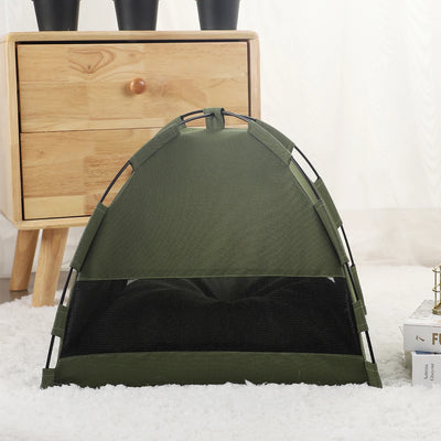 Luxury Pet Tent Bed for Cats - Cozy Winter Cushions and Accessories for Comfort and Style