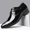 Men's Luxury Leather Oxford Shoes - Breathable Formal Dress Footwear for Office and Weddings
