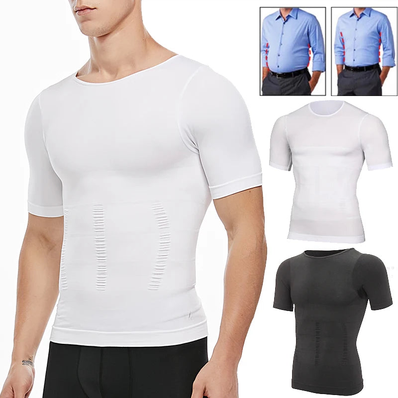 Men's Slimming Body Shaper and Waist Trainer for Enhanced Posture and Control