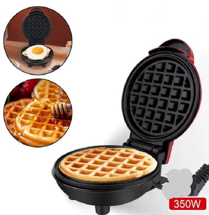 Mini Electric Egg Cake and Waffle Maker - Pan Eggette Machine for Breakfast Treats
