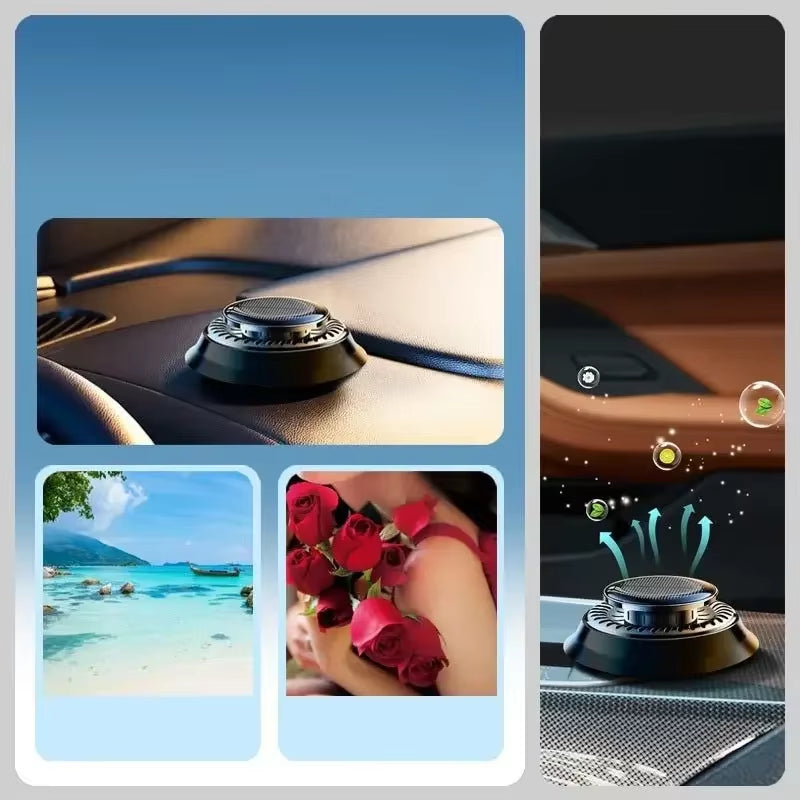 Portable Vehicle Microwave Deicing Device with Solid Aromatherapy Car Diffusers for Antifreeze and Snow Removal in Autos and Trucks