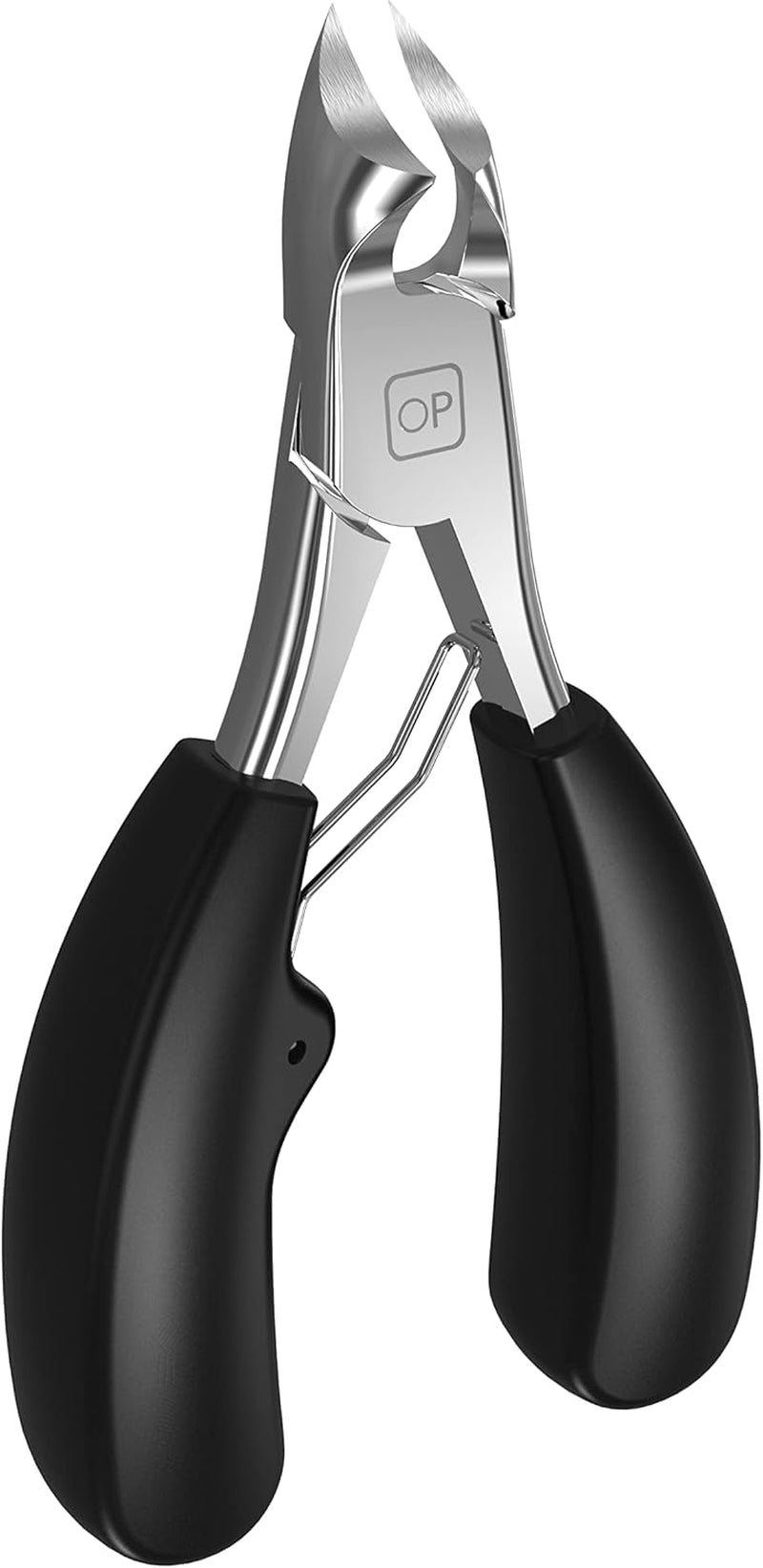 Professional Podiatrist Toenail Clippers for Ingrown and Thick Nails - Precision Diabetic Pedicure Tool with Curved Edge Trimmer, X5 Silver