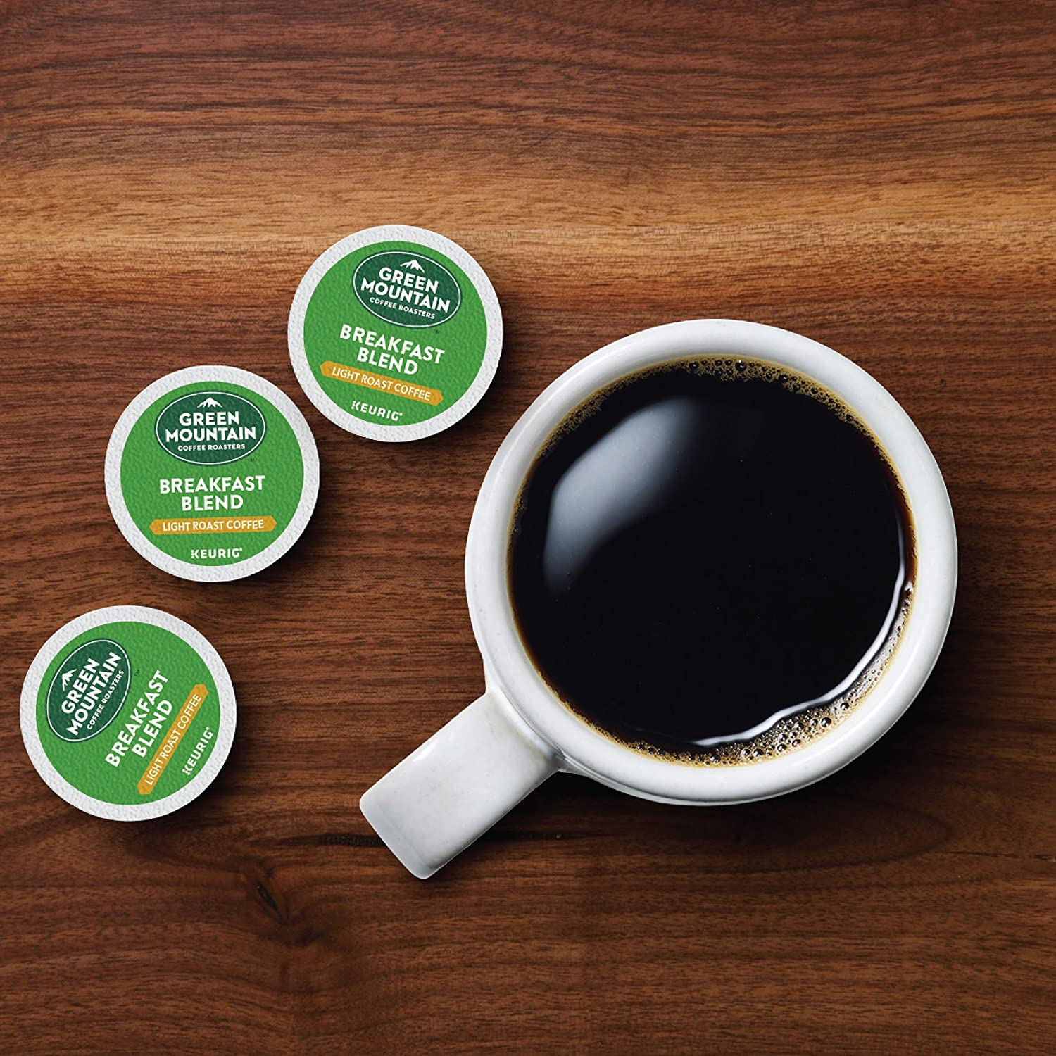 Green Mountain Coffee Roasters Breakfast Blend Single-Serve Keurig K-Cup Pods - CommunityRateLLC