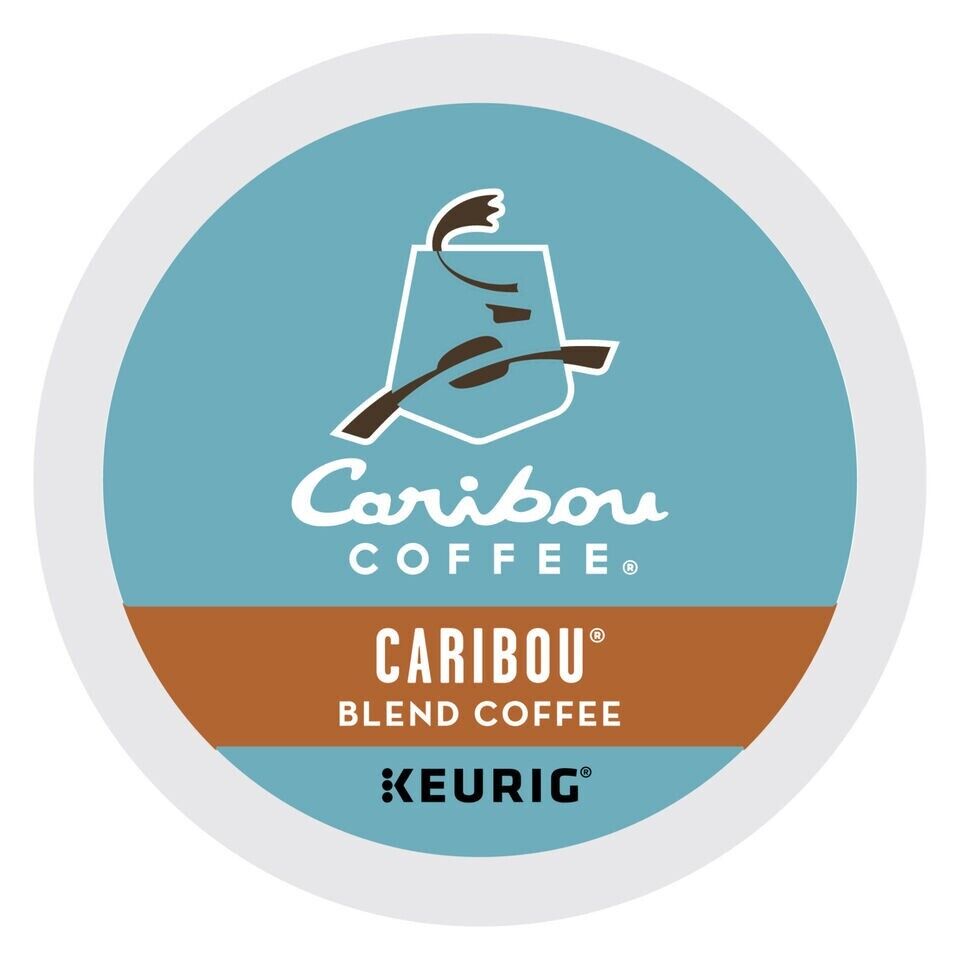 Caribou Coffee Caribou Blend, K-Cups, Medium Roast, 96 Count - CommunityRateLLC