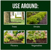 Lot of 6 bags Scotts Earthgro mulch, 9 cubic feet total, natural wood shredded mulch for moisture retention and weed prevention.