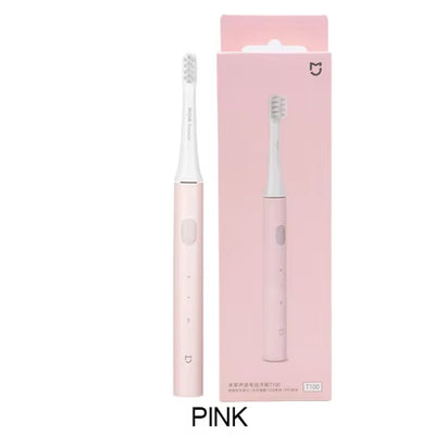 Mijia T100 Sonic Electric Toothbrush - Cordless, USB Rechargeable, Waterproof, Ultrasonic Automatic Design