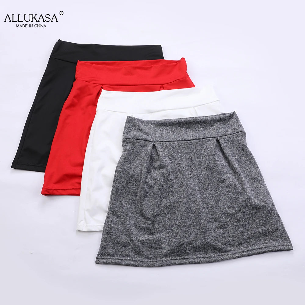 Women's High Waist Breathable Sport Shorts Skirts for Summer Running and Outdoor Activities