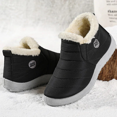 Women's Waterproof Winter Boots with Warm Fur Lining - Ankle Snow Footwear for 2023